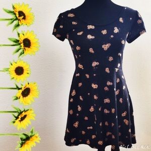 Sunflower Babydoll Dress